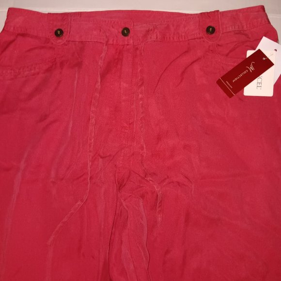 JM COLLECTION DRAWSTRING CASUAL PANTS - Picture 7 of 8